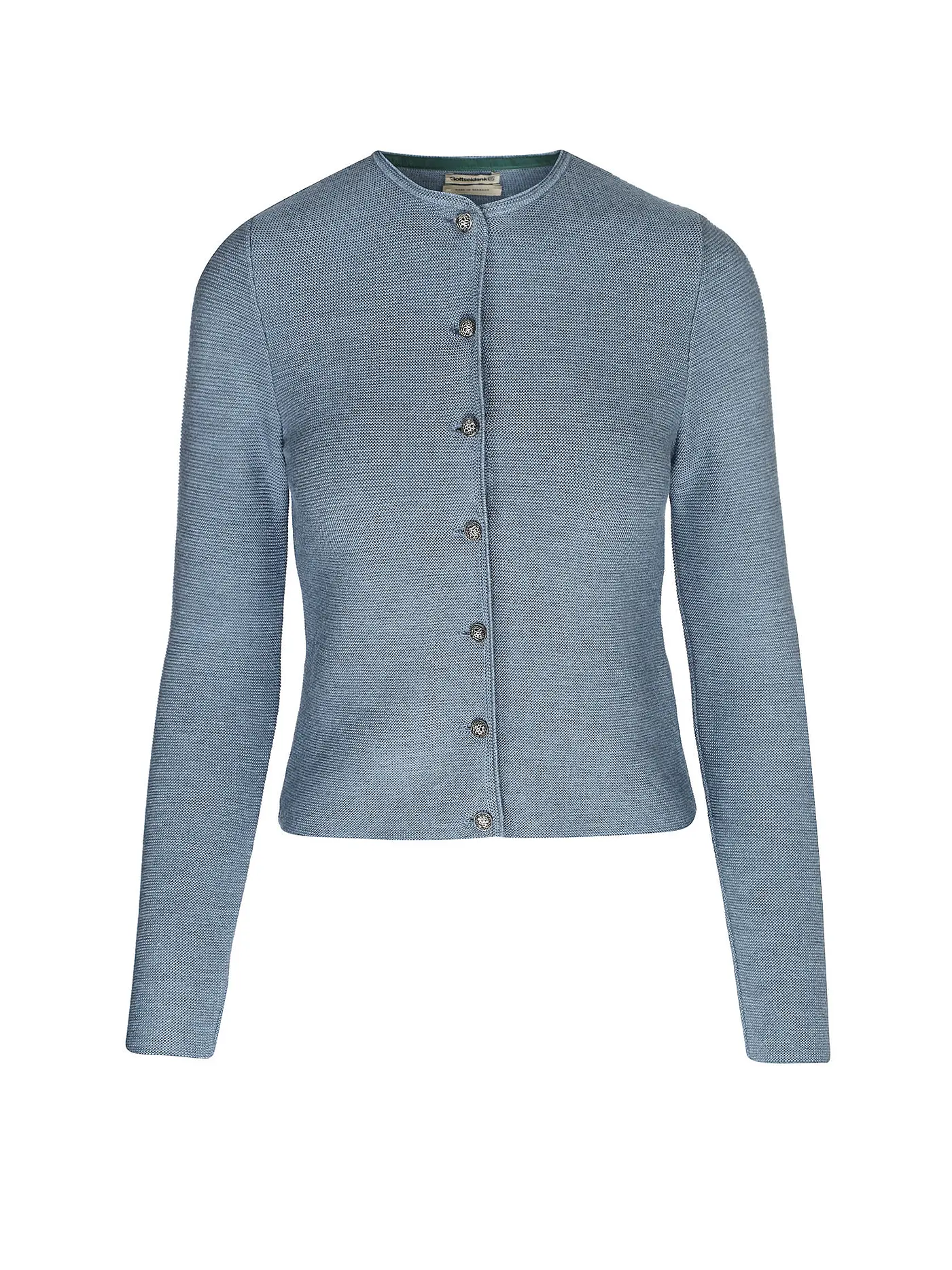 GOTTSEIDANK | Trachten Strickjacke  ALOSIA | blau